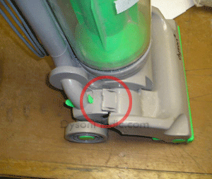 Dyson DC04 not standing upright